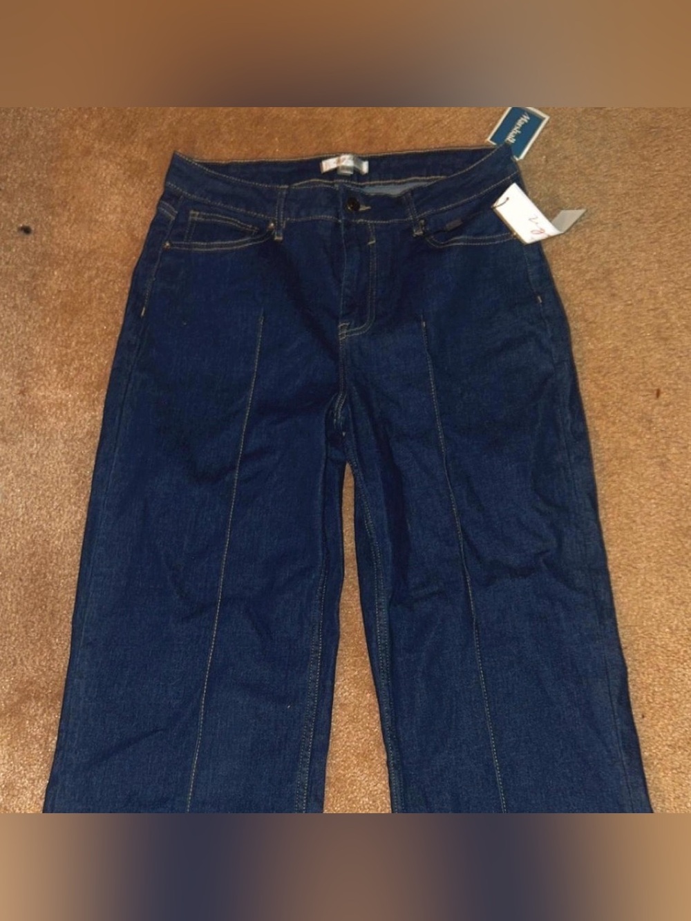 Marshalls Women's Dark Blue Flare Jeans